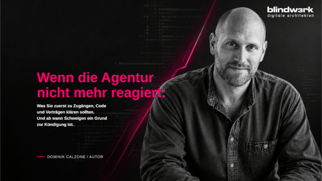 Agentur antwortet nicht mehr: Was Sie in den ersten zwei Wochen tun sollten