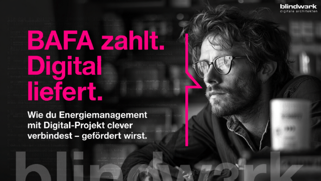 Energiemanagement, BAFA und Digital-Projekt – wie geht das zusammen?